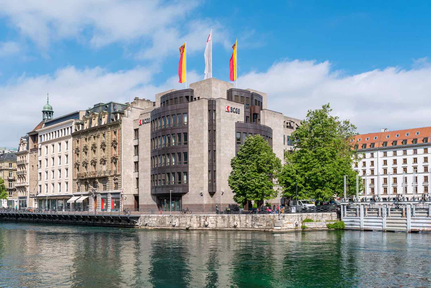 BCGE Quai de l’Ile - Genève - Façade