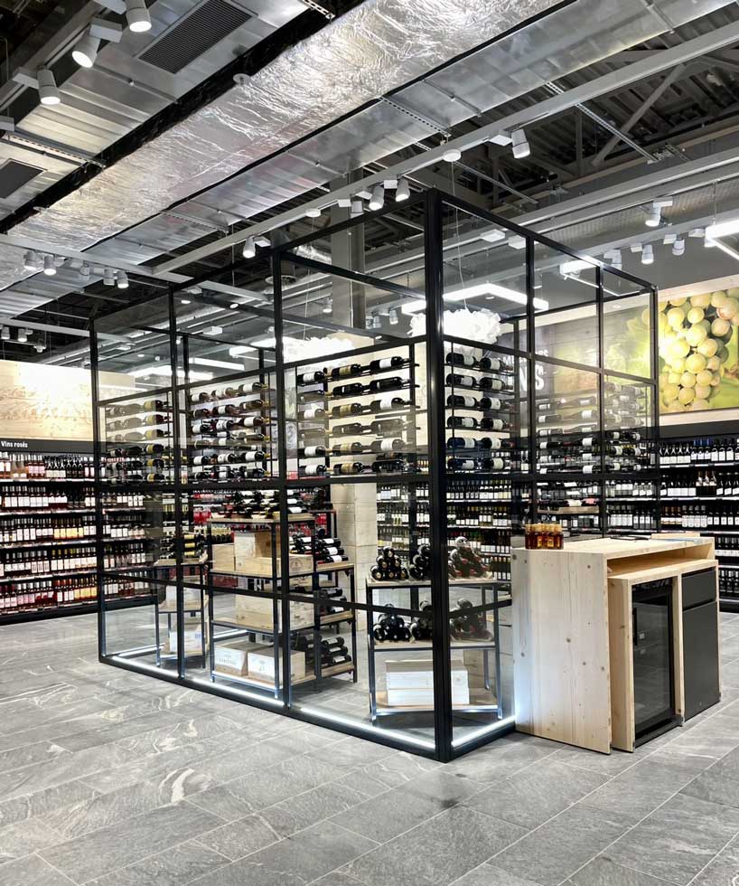 Coop - Villars sur Glâne - Rayon vin